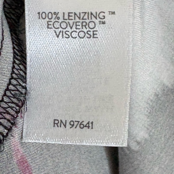 J. Jill Black Maxi Dress with Pink and Yellow Stripes - Picture 6 of 7